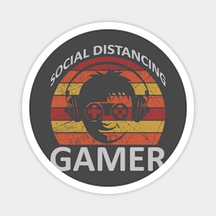 Social Distancing Gamer Magnet